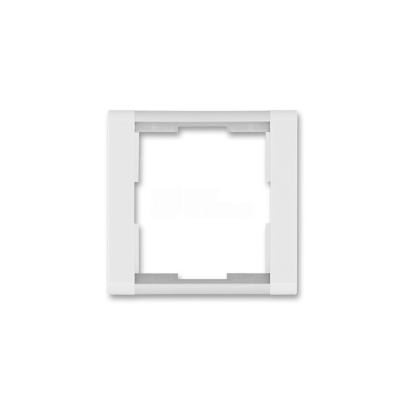 1-rámeček ABB Time bílá/ledová bílá