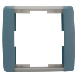1-rámeček ABB Element bouřková/ledová šedá