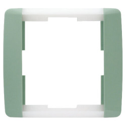 1-rámeček ABB Element agáve/ledová bílá