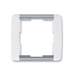 1-rámeček ABB Element bílá/ledová šedá