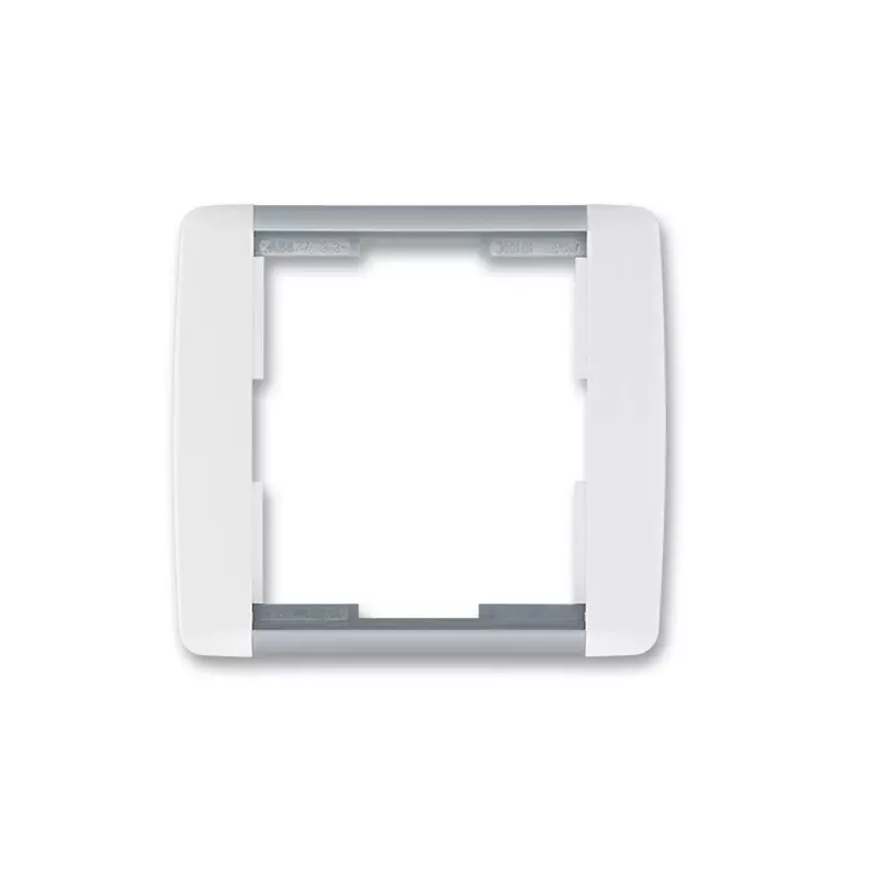 1-rámeček ABB Element bílá/ledová šedá