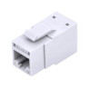 REV Connect - UTP Keystone Jack RJ45, cat.5 - bílý