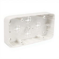 Dvojitá krabice pro TANGO na zeď - hloubka 28mm