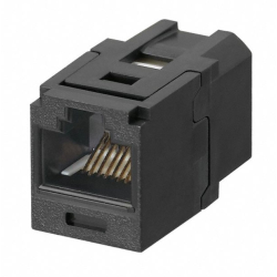 UTP RJ45 Cat.5 adapter - černý