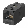 UTP RJ45 Cat.5 adapter - černý