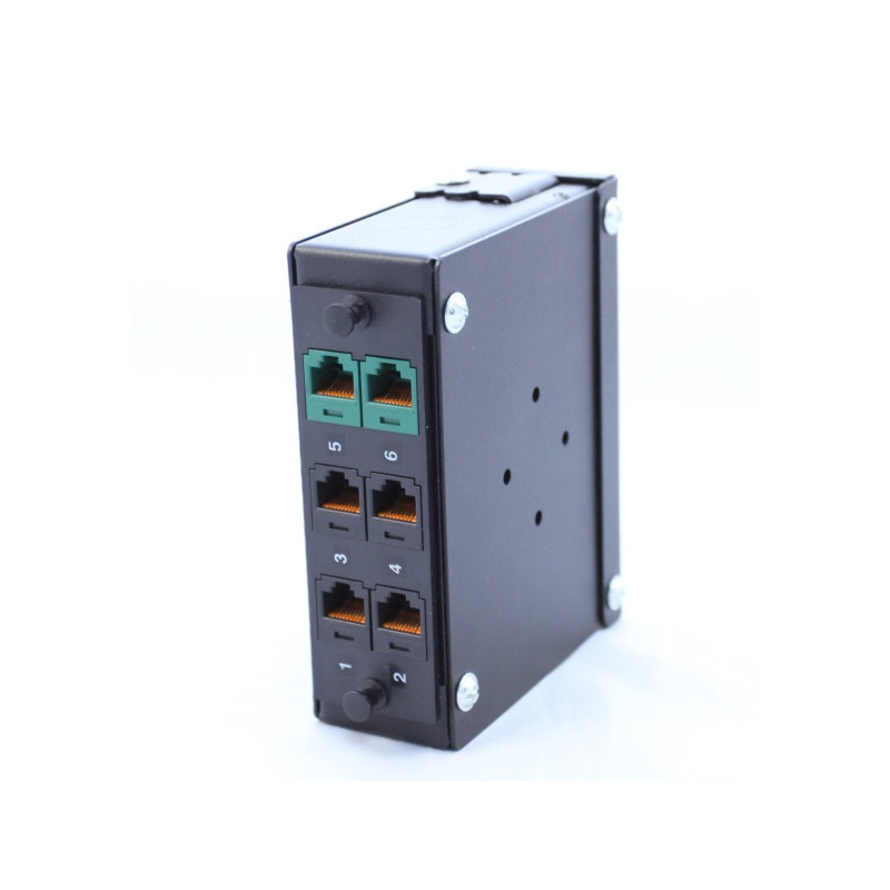 Modulární DIN Rail přepojovací panel pro 1 FAP/FMP