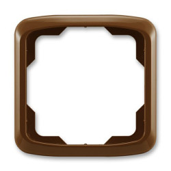 1-rámeček ABB Tango - hnědá
