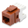 UTP Belden Keystone Jack RJ45, cat.5 - bílý