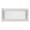 RACK  19" PRO MONTÁŽ NA STĚNU 4U/600X450