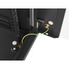 RACKOVÁ SKŘÍŇ 19" PRO MONTÁŽ NA STĚNU 4U/600X600 (FLAT PACK) V2 ČERNÁ