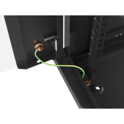 RACKOVÁ SKŘÍŇ 19" PRO MONTÁŽ NA STĚNU 4U/600X600 (FLAT PACK) V2 ČERNÁ