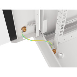 RACKOVÁ SKŘÍŇ 19" PRO MONTÁŽ NA STĚNU 4U/600X600 (FLAT PACK) V2 ŠEDÁ