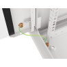 RACKOVÁ SKŘÍŇ 19" PRO MONTÁŽ NA STĚNU 4U/600X600 (FLAT PACK) V2 ŠEDÁ