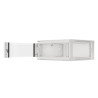 RACKOVÁ SKŘÍŇ 19" PRO MONTÁŽ NA STĚNU 4U/600X600 (FLAT PACK) V2 ŠEDÁ