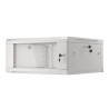 RACKOVÁ SKŘÍŇ 19" PRO MONTÁŽ NA STĚNU 4U/600X600 (FLAT PACK) V2 ŠEDÁ