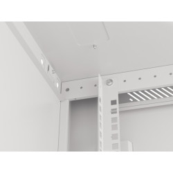 RACKOVÁ SKŘÍŇ 19" PRO MONTÁŽ NA STĚNU 4U/600X600 (FLAT PACK) V2 ŠEDÁ