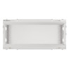RACKOVÁ SKŘÍŇ 19" PRO MONTÁŽ NA STĚNU 4U/600X600 (FLAT PACK) V2 ŠEDÁ