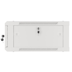 RACKOVÁ SKŘÍŇ 19" PRO MONTÁŽ NA STĚNU 4U/600X600 (FLAT PACK) V2 ŠEDÁ