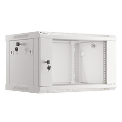 RACKOVÁ SKŘÍŇ 19" PRO MONTÁŽ NA STĚNU 6U/600X450 (FLAT PACK) V2 ŠEDÁ