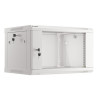 RACKOVÁ SKŘÍŇ 19" PRO MONTÁŽ NA STĚNU 6U/600X450 (FLAT PACK) V2 ŠEDÁ