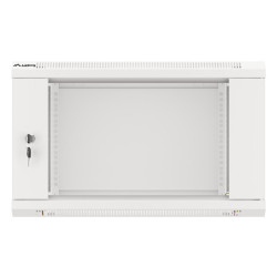 RACKOVÁ SKŘÍŇ 19" PRO MONTÁŽ NA STĚNU 6U/600X450 (FLAT PACK) V2 ŠEDÁ
