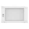 RACKOVÁ SKŘÍŇ 19" PRO MONTÁŽ NA STĚNU 6U/600X450 (FLAT PACK) V2 ŠEDÁ