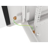 RACKOVÁ SKŘÍŇ 19" PRO MONTÁŽ NA STĚNU 6U/600X450 (FLAT PACK) V2 ŠEDÁ