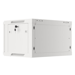 RACKOVÁ SKŘÍŇ 19" PRO MONTÁŽ NA STĚNU 6U/600X450 (FLAT PACK) V2 ŠEDÁ