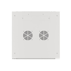 19" RACKOVÁ SKŘÍŇ PRO MONTÁŽ NA STĚNU 6U/600X600 (FLAT PACK) S PROSKLENÝMI DVEŘMI ŠEDÁ  V2