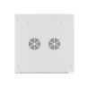 19" RACKOVÁ SKŘÍŇ PRO MONTÁŽ NA STĚNU 6U/600X600 (FLAT PACK) S PROSKLENÝMI DVEŘMI ŠEDÁ  V2