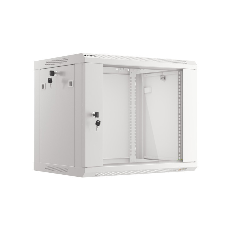 19" RACKOVÁ SKŘÍŇ PRO MONTÁŽ NA STĚNU 9U/600X450 (FLAT PACK) S PROSKLENÝMI DVEŘMI ŠEDÁ V2 19" RACKOVÁ SKŘÍŇ PRO MONTÁŽ NA STĚNU 9U/600X450 (FLAT PACK) S PROSKLENÝMI DVEŘMI ŠEDÁ V2