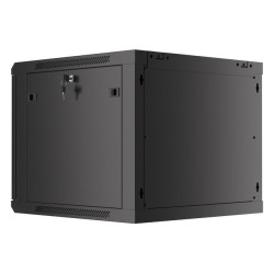 RACKOVÁ SKŘÍŇ 19" PRO MONTÁŽ NA STĚNU 9U/600X600 (FLAT PACK) V2 ČERNÁ