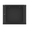 RACKOVÁ SKŘÍŇ 19" PRO MONTÁŽ NA STĚNU 9U/600X600 (FLAT PACK) V2 ČERNÁ