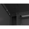 RACKOVÁ SKŘÍŇ 19" PRO MONTÁŽ NA STĚNU 9U/600X600 (FLAT PACK) V2 ČERNÁ