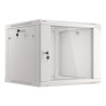 RACKOVÁ SKŘÍŇ 19" PRO MONTÁŽ NA STĚNU 9U/600X600 (FLAT PACK) V2 ŠEDÁ