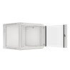 RACKOVÁ SKŘÍŇ 19" PRO MONTÁŽ NA STĚNU 9U/600X600 (FLAT PACK) V2 ŠEDÁ
