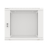 RACKOVÁ SKŘÍŇ 19" PRO MONTÁŽ NA STĚNU 9U/600X600 (FLAT PACK) V2 ŠEDÁ