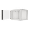 RACKOVÁ SKŘÍŇ 19" PRO MONTÁŽ NA STĚNU 9U/600X600 (FLAT PACK) V2 ŠEDÁ