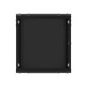 19" RACKOVÁ SKŘÍŇ PRO MONTÁŽ NA STĚNU 12U/600X450 (FLAT PACK) ČERNÁ  V2