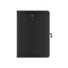 19" RACKOVÁ SKŘÍŇ PRO MONTÁŽ NA STĚNU 12U/600X450 (FLAT PACK) ČERNÁ  V2