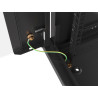 19" RACKOVÁ SKŘÍŇ PRO MONTÁŽ NA STĚNU 12U/600X450 (FLAT PACK) ČERNÁ  V2