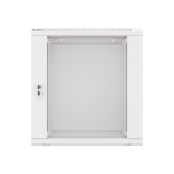 19" RACKOVÁ SKŘÍŇ 12U/600X450 (FLAT PACK) ŠEDÁ  V2