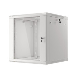 19" RACKOVÁ SKŘÍŇ 12U/600X600 (FLAT PACK) V2 ŠEDÁ