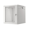 19" RACKOVÁ SKŘÍŇ 12U/600X600 (FLAT PACK) V2 ŠEDÁ
