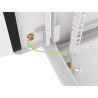 19" RACKOVÁ SKŘÍŇ 12U/600X600 (FLAT PACK) V2 ŠEDÁ