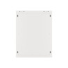 19" RACKOVÁ SKŘÍŇ PRO MONTÁŽ NA STĚNU 15U/600X450 (FLAT PACK) S PROSKLENÝMI DVEŘMI ŠEDÁ  V2