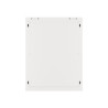 19" RACKOVÁ SKŘÍŇ PRO MONTÁŽ NA STĚNU 15U/600X600 (FLAT PACK) S PROSKLENÝMI DVEŘMI ŠEDÁ  V2