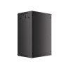 19" RACKOVÁ SKŘÍŇ PRO MONTÁŽ NA STĚNU 18U/600X450 (FLAT PACK) S PROSKLENÝMI DVEŘMI ČERNÁ  V2