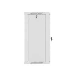 19" RACKOVÁ SKŘÍŇ PRO MONTÁŽ NA STĚNU 18U/600X450 (FLAT PACK) ŠEDÁ  V2