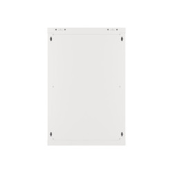 19" RACKOVÁ SKŘÍŇ PRO MONTÁŽ NA STĚNU 18U/600X450 (FLAT PACK) ŠEDÁ  V2